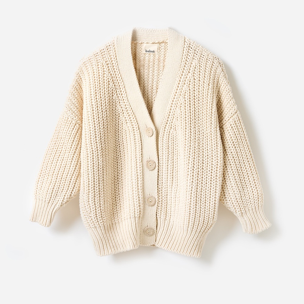 Babaa Cardigan No. 18 in Natural